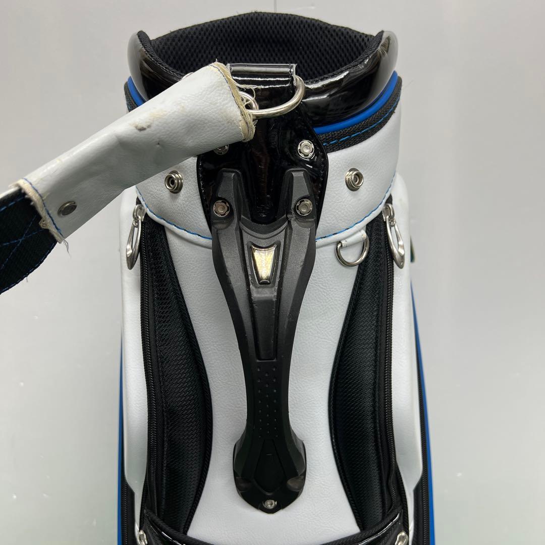 テーラーメイド　Taylormade キャディバック　9インチ　ブルー　中古