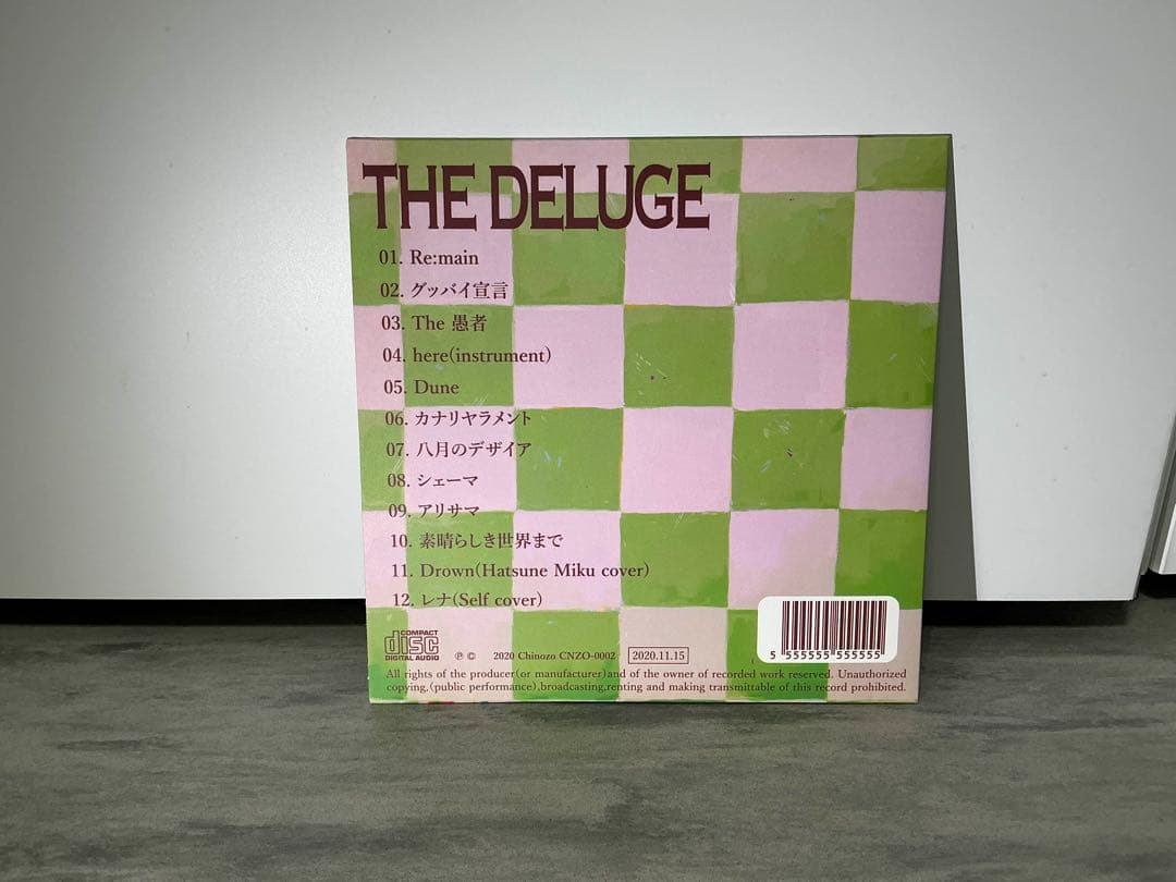 【直筆サイン入り】THE DELUGE　Chinozo　同人CD