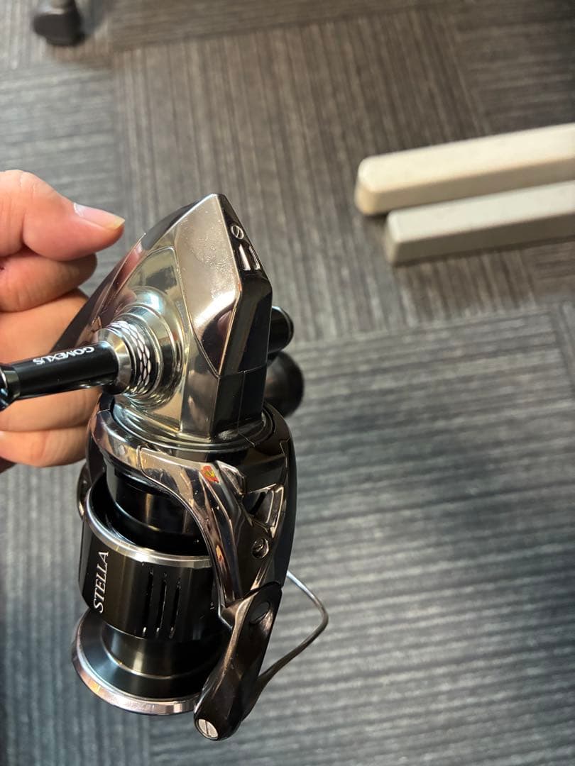 22ステラ4000xg ゴメクサスリールスタンド付　2023年8月製造対策品