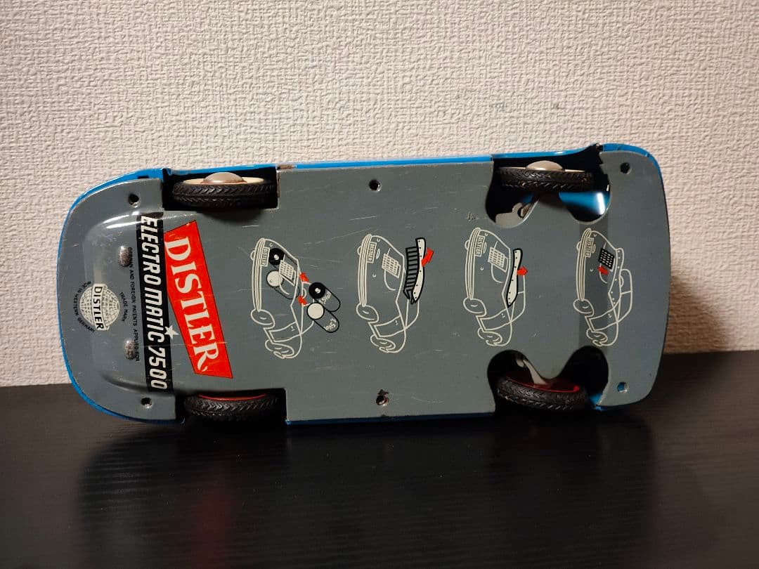 DISTLER　ディストラ　ポルシェ365　ドイツ製　箱付き　全長25cm