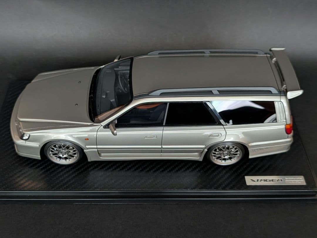 イグニッションモデル 1/18 NISSAN ステージア 260RS シルバー