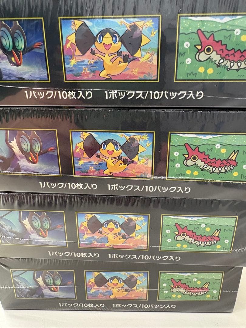 【新品未開封】ポケモンカードMEGAドリームex 4Box 未開封