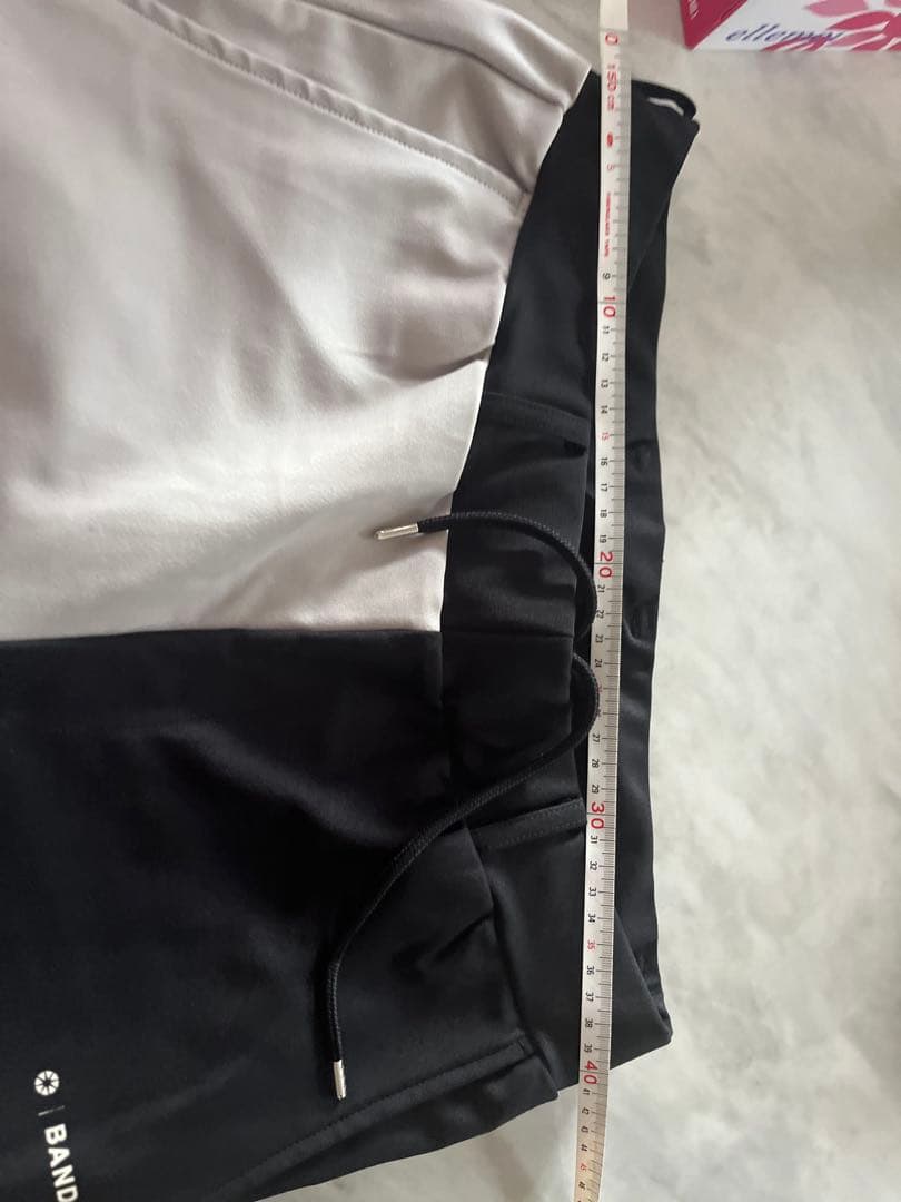 BANEL ゴルフパンツ BGI-3SCLP 黒/灰色