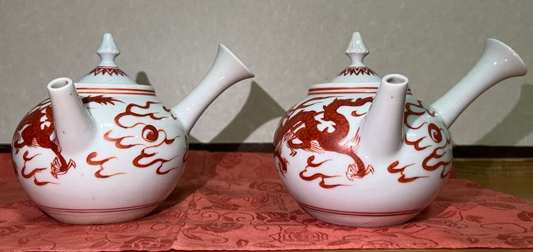 な*ね様 煎茶道具　急須　茶瓶　一対　北峯