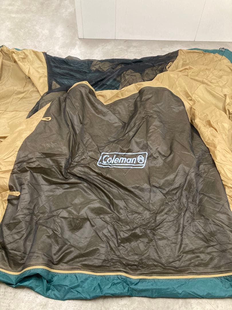 美品　Coleman(コールマン) タフスクリーン2ルームハウス マットセット