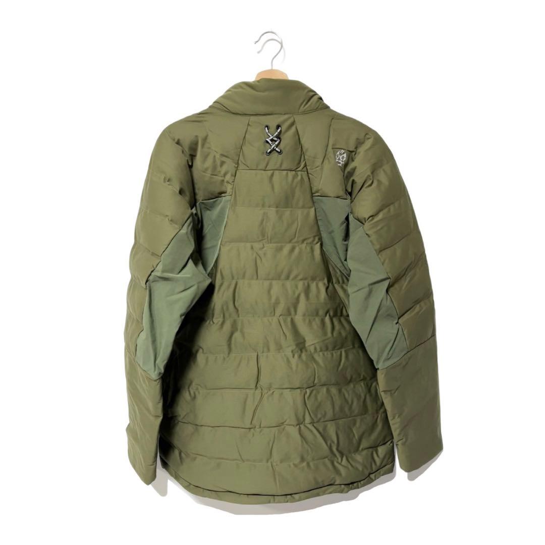 新品 ラッセルノ ゴルフ パデッド ジャケット カーキ　中綿 L 5
