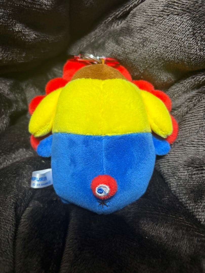 ポムポムプリン ミャクミャク EXPO2025キーホルダー ぬいぐるみ カラビナ