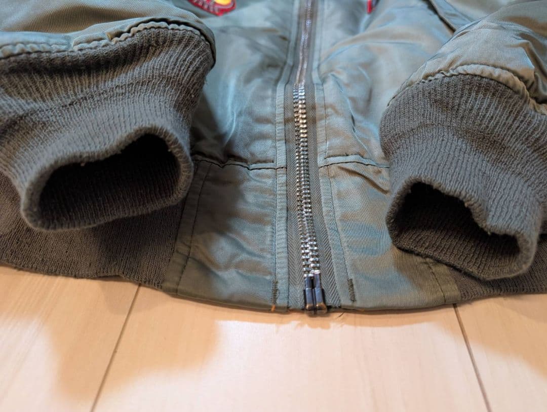 ALPHA コレクション放出【VSゴジラGフォース仕様】MA-1　USA製