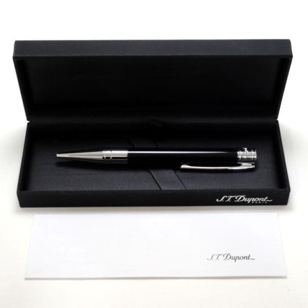 デュポン S.T.Dupont 265200 Dイニシャル ブラック ボールペン