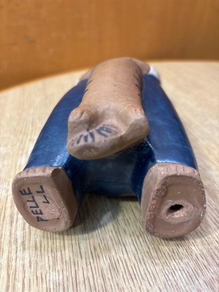 希少 Lisa Larson リサラーソン UNGAR Pelle 少年と猫