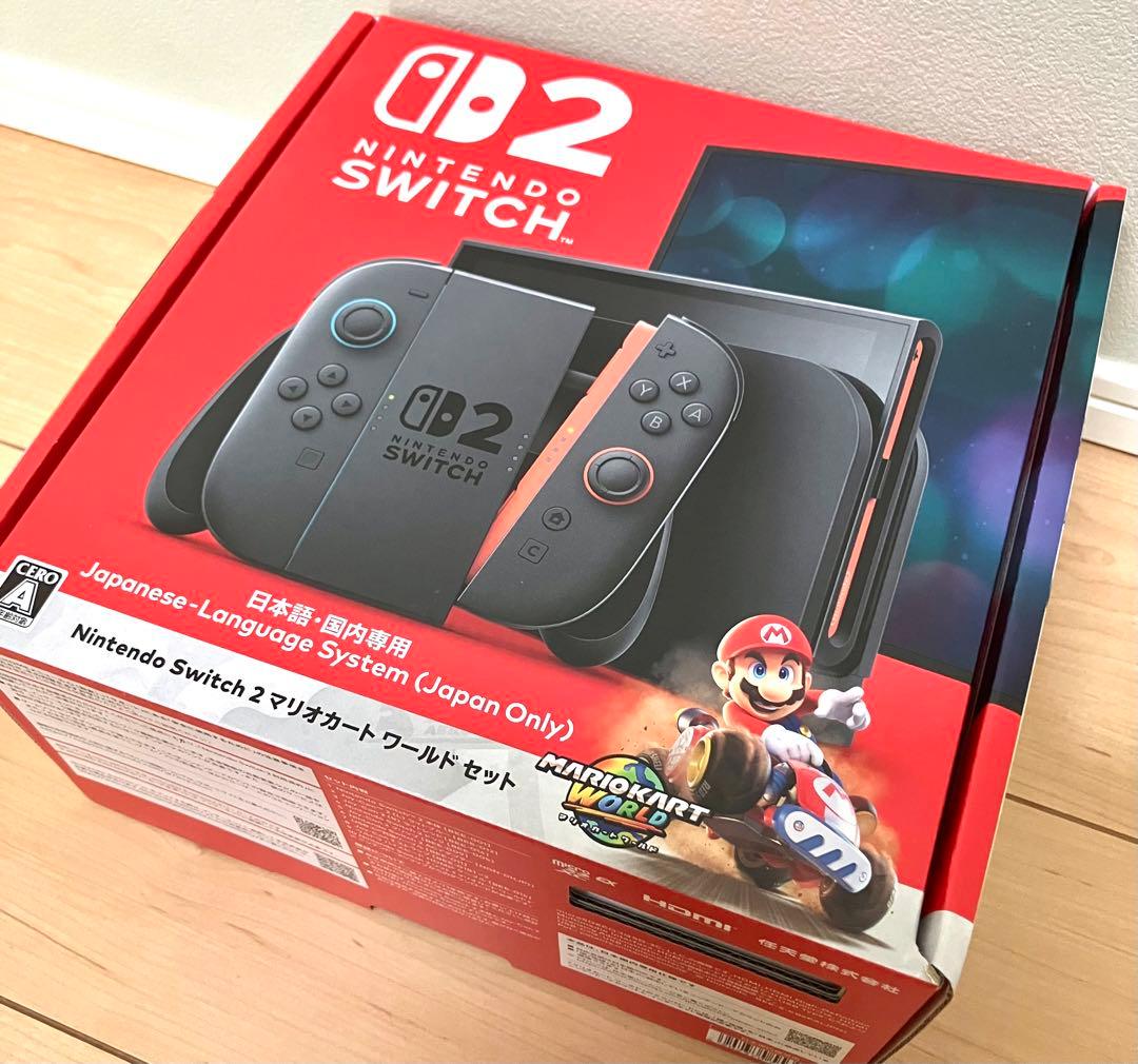 Nintendo Switch 2 日本語版 新品　マリオカート版