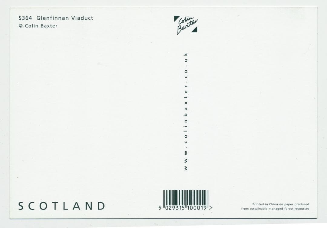 ベンネヴィス ブレンデッドウィスキー ミニチュアボトル２種・ポストカード