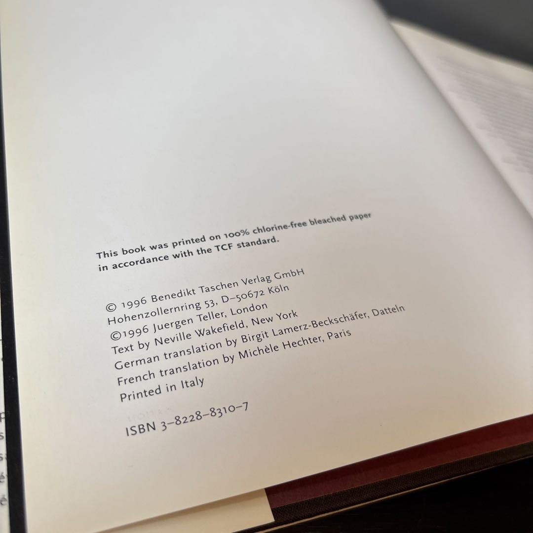 Juergen Teller(ユルゲン・テラー)写真集/作品集