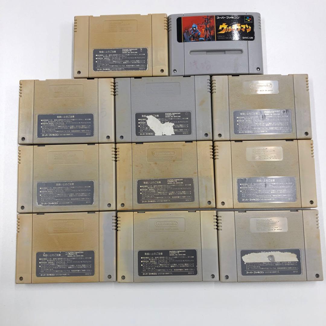 NO.1495 SFC　スーパーファミコン　ソフト60本まとめ売り　③