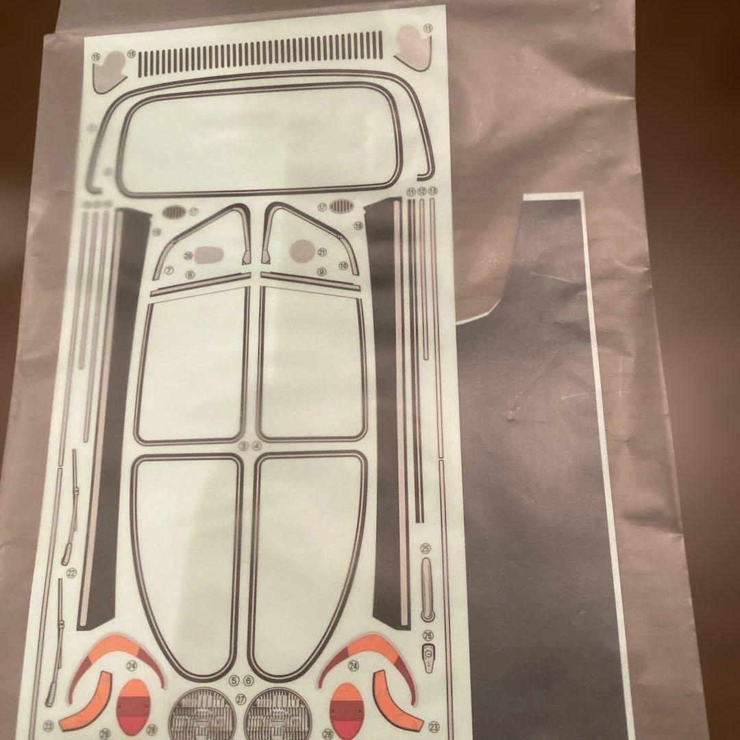 TAMIYA 1/10 ビートル RCカー M-04L バッテリー充電器無し