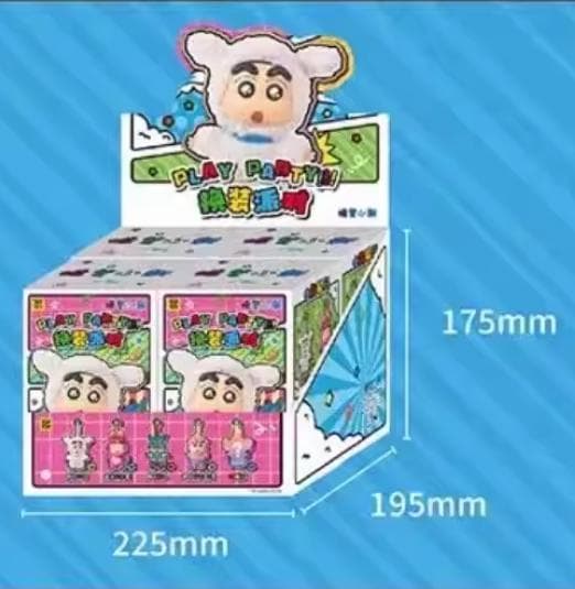 クレヨンしんちゃん TOPTOY プレイパーティー4個セットPLAYPARTY