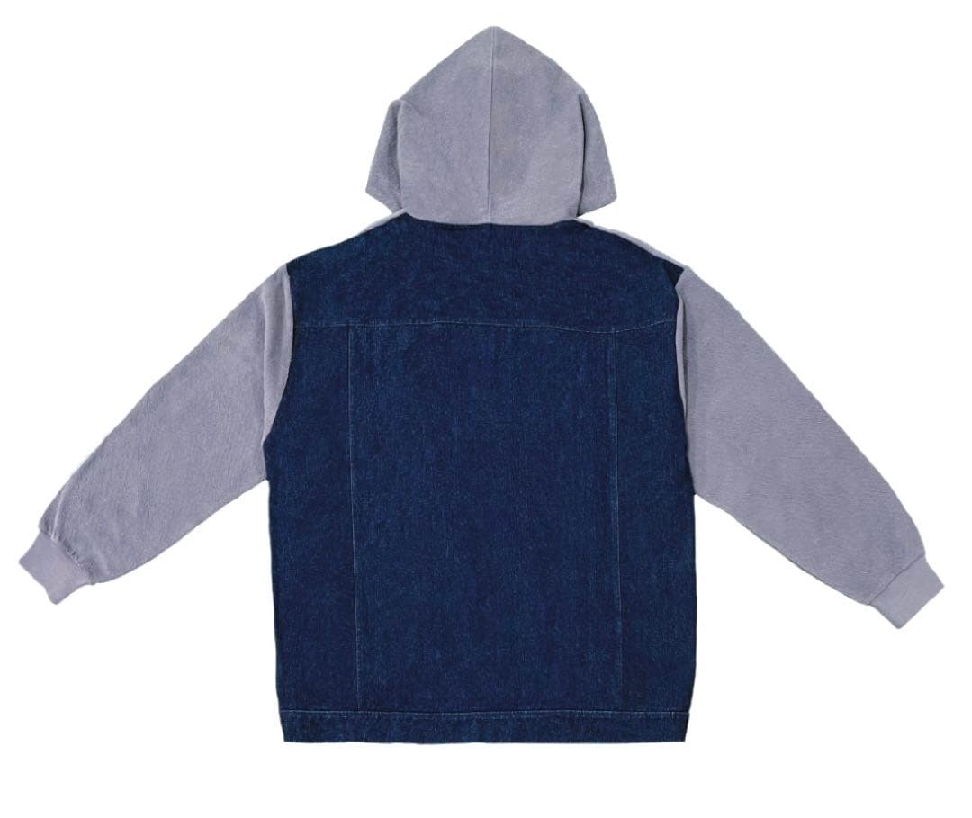 バウンディvaundyグッズFUSION新品デニムパーカーmサイズ即完売品グレー