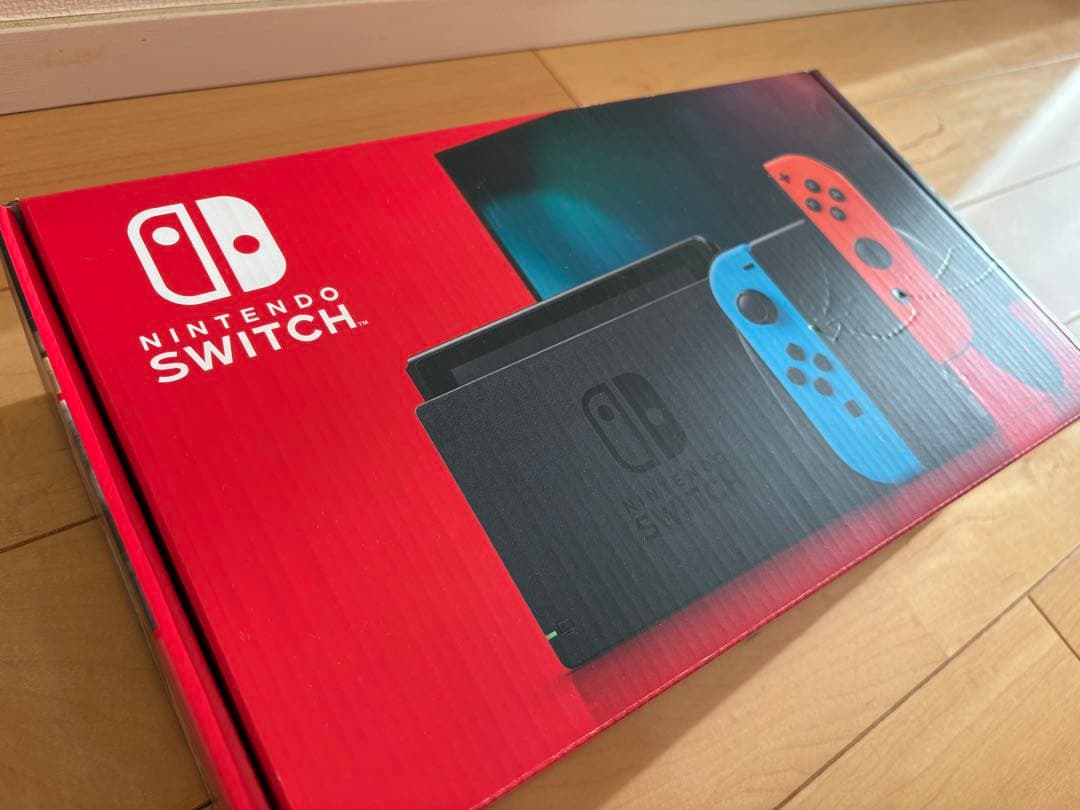 【おまけ付き】Nintendo Switch 本体 ネオンブルー／ネオンレッド