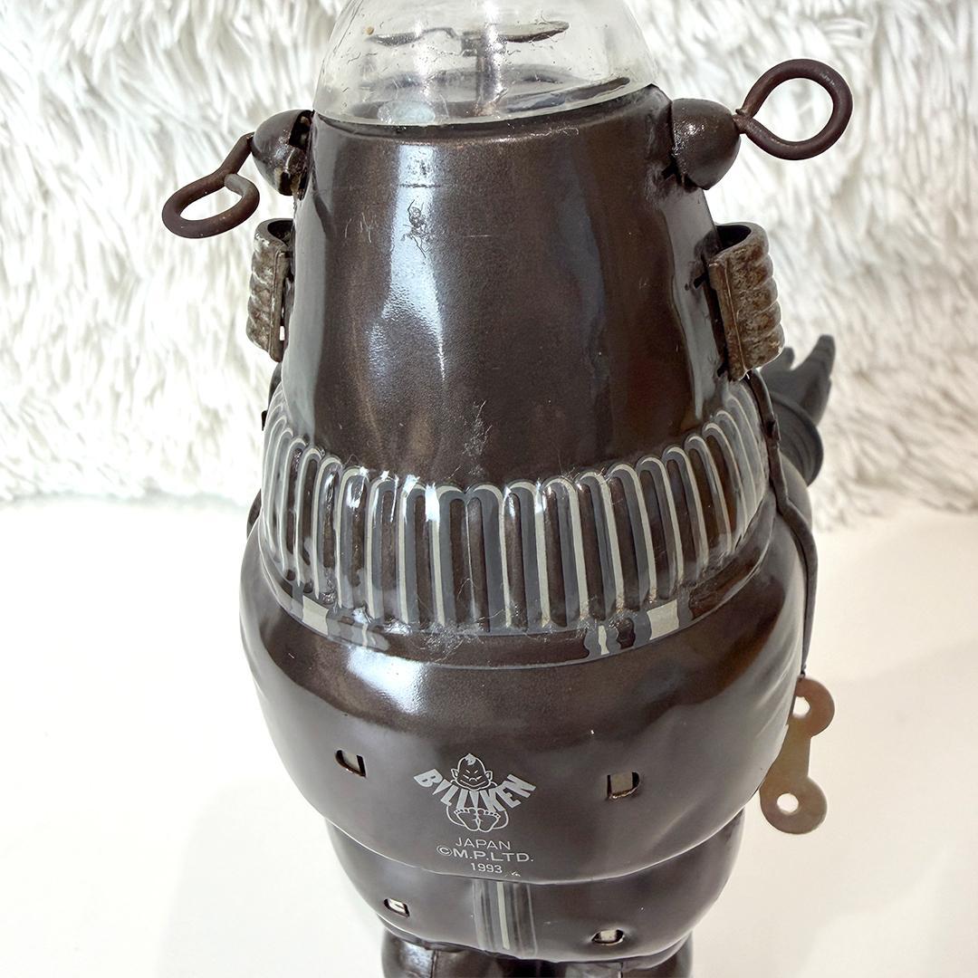 【希少・動作OK】ビリケン商会 ロビー・ザ・ロボット ブリキ ゼンマイ 1993