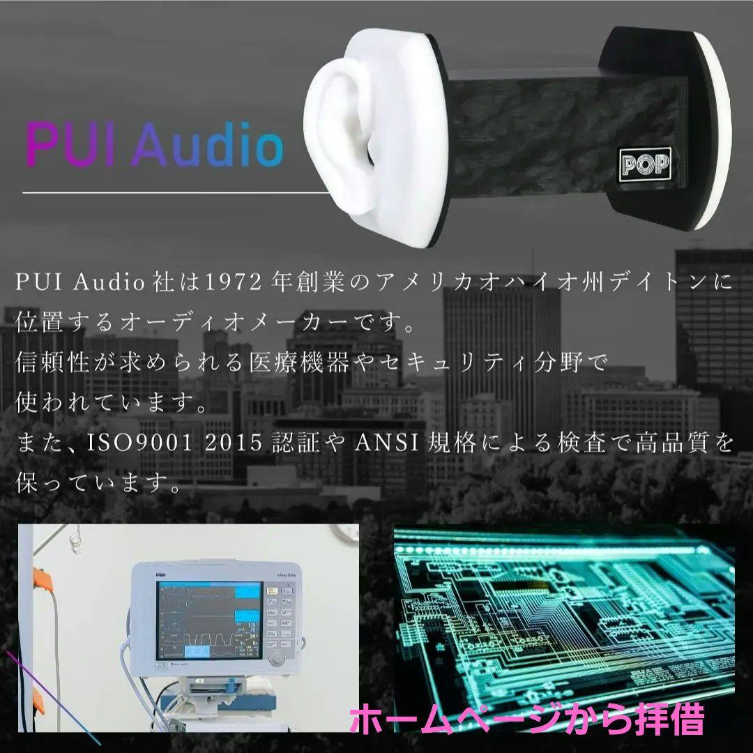 DuoPop2.0 バイノーラルマイク　ASMR 録音　シリコン擬似耳 高感度