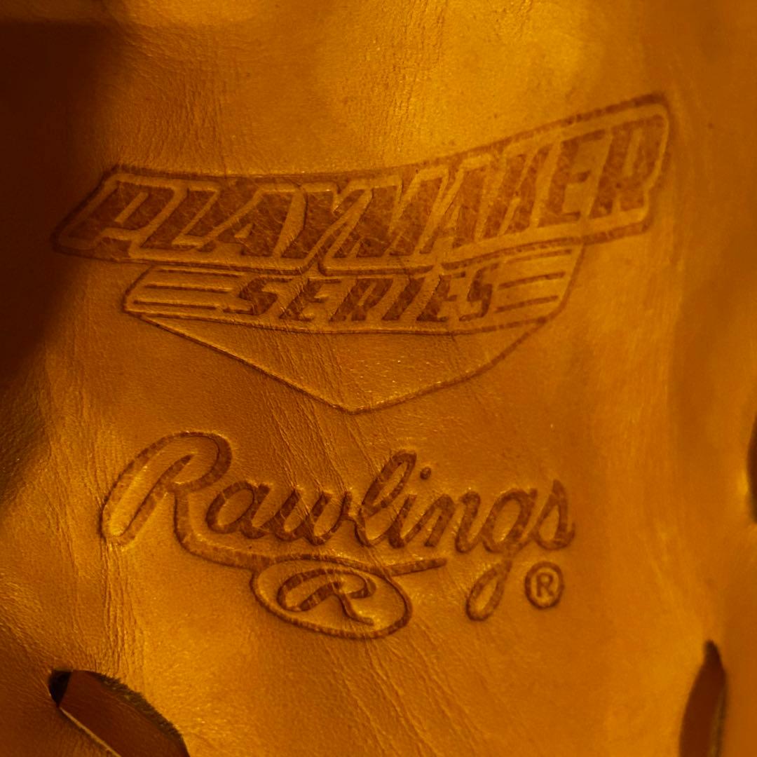 【匿名配送】Rawlings ローリングス 本革 ゴールドタン 軟式グローブ