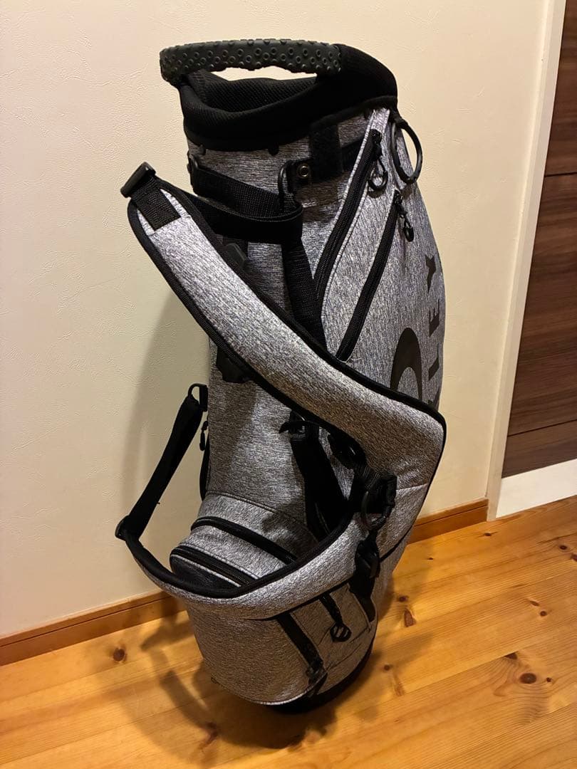 【YuS】OAKLEY スタンドゴルフバッグ グレー