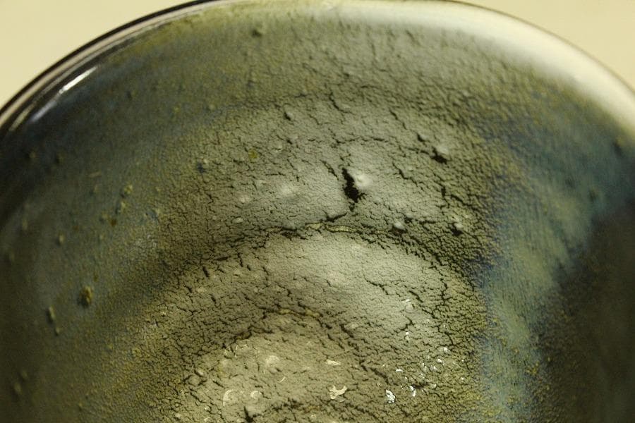 信楽焼 湯呑 冬華 高橋政男 在銘 箱入 無形文化財 未使用(メ1074)