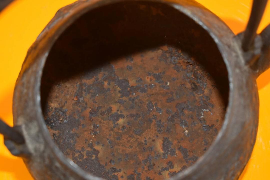 ◆金寿堂 山水楼閣紋 鉄瓶◆検）雨宮宗兵衛 雨宮宗 亀文堂 安之介 龍文堂 日本