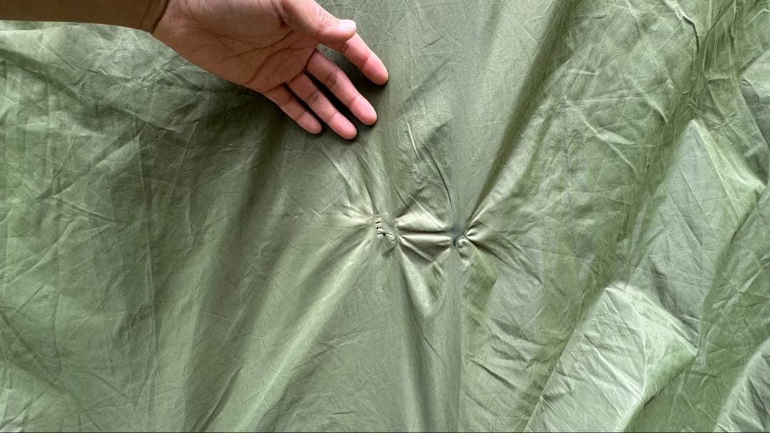 カマボコテント3 オプション品充実　寝室とリビングに分かれています