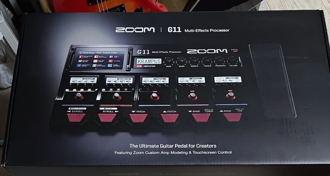 ギター ZOOM G11 Multi-Effects Processor