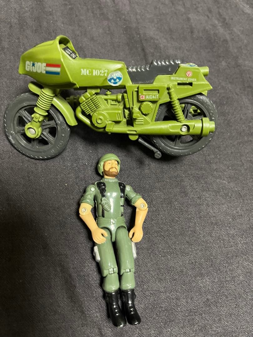 【当時物】GIジョー　ラピッドファイヤーバイク