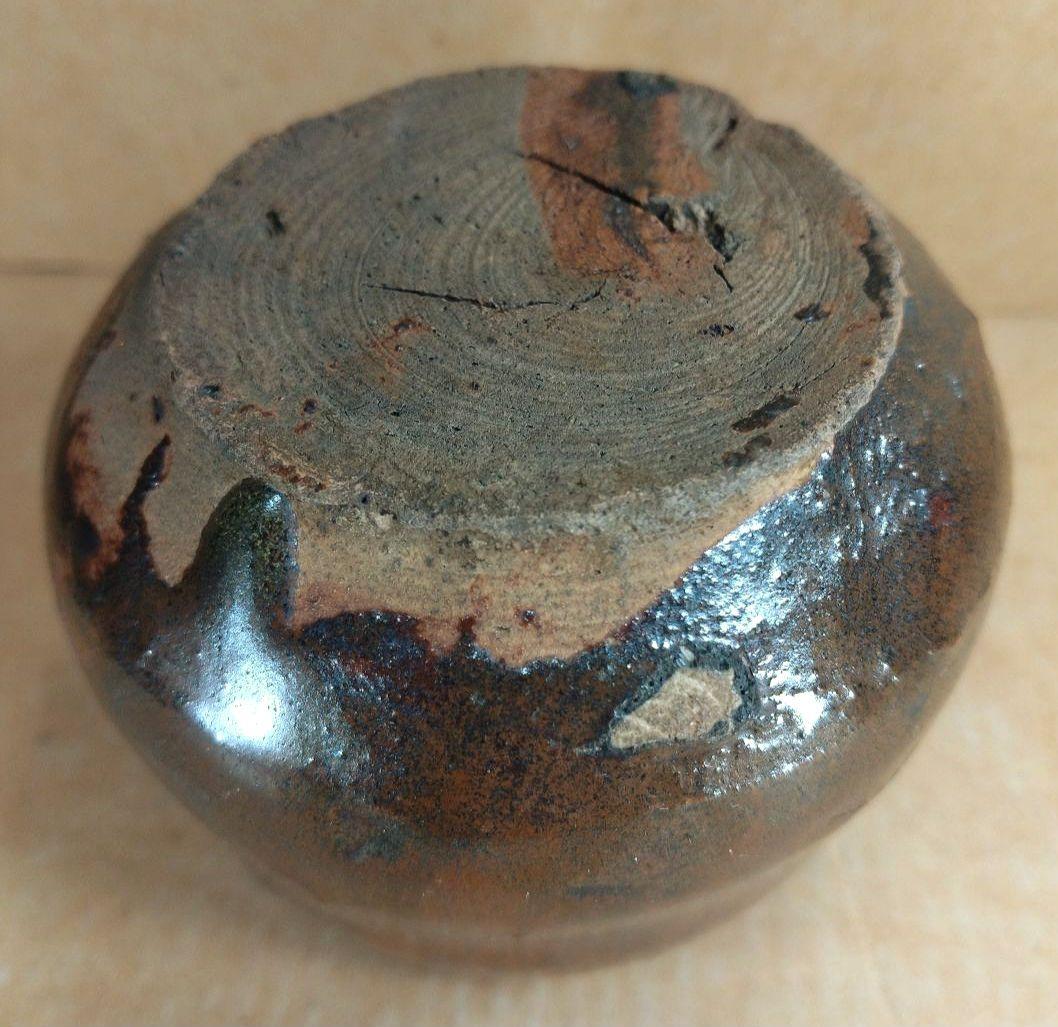 【本物保証】瀬戸茶入 裏千家十四代淡々斎箱 仕覆付 毎日オークション取扱品