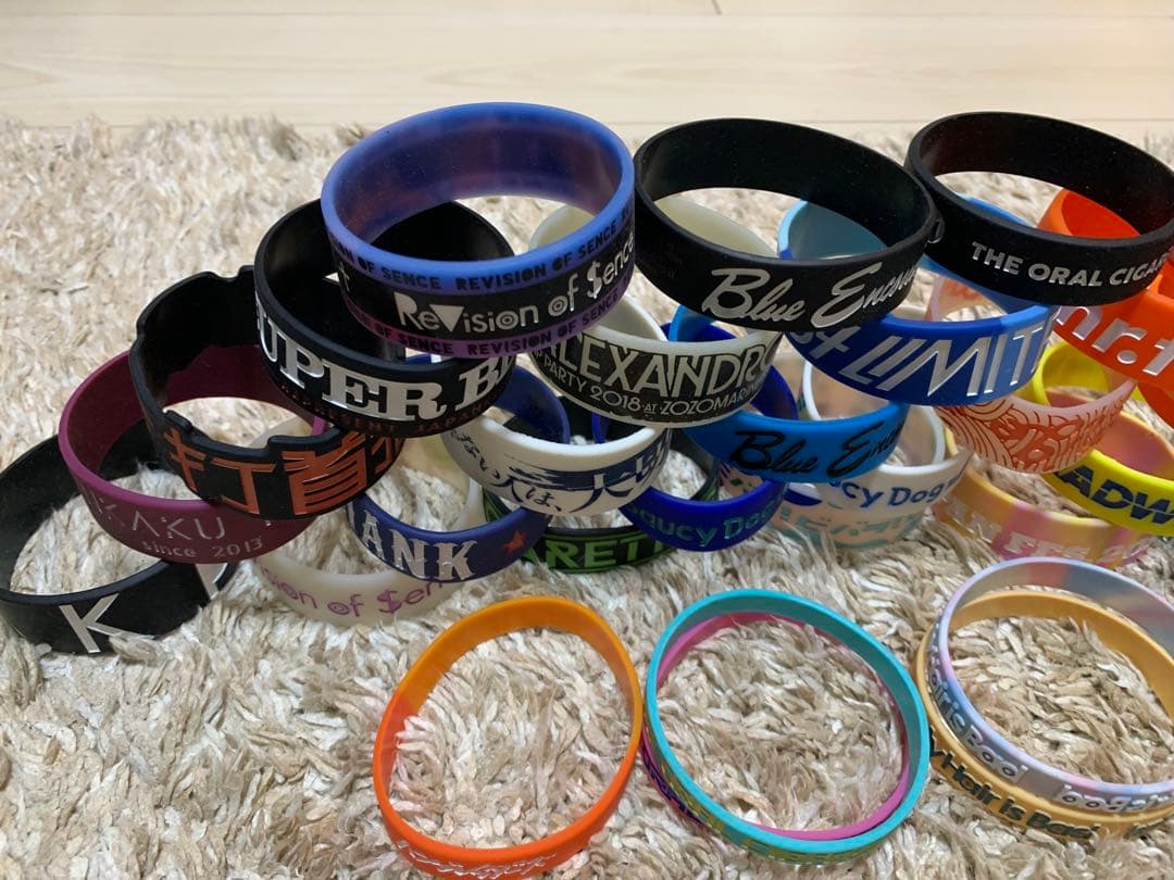 バンド　ラバーバンド 多色 33個セット