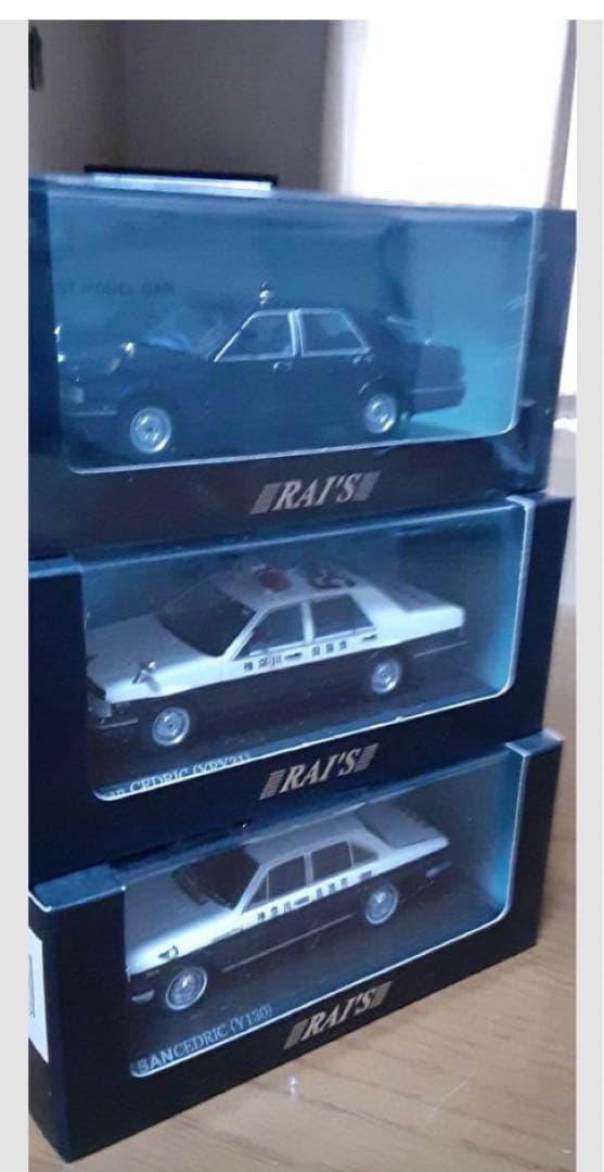 【パトロールカー6台セット】レイズ　セドリック　1/43