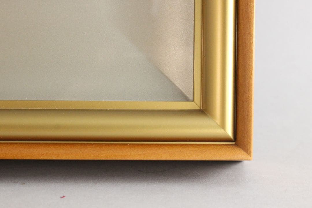 No5541 額装　井澤正子「曽木瀑声」　日本画　F10号　箱/黄袋付　送料無料