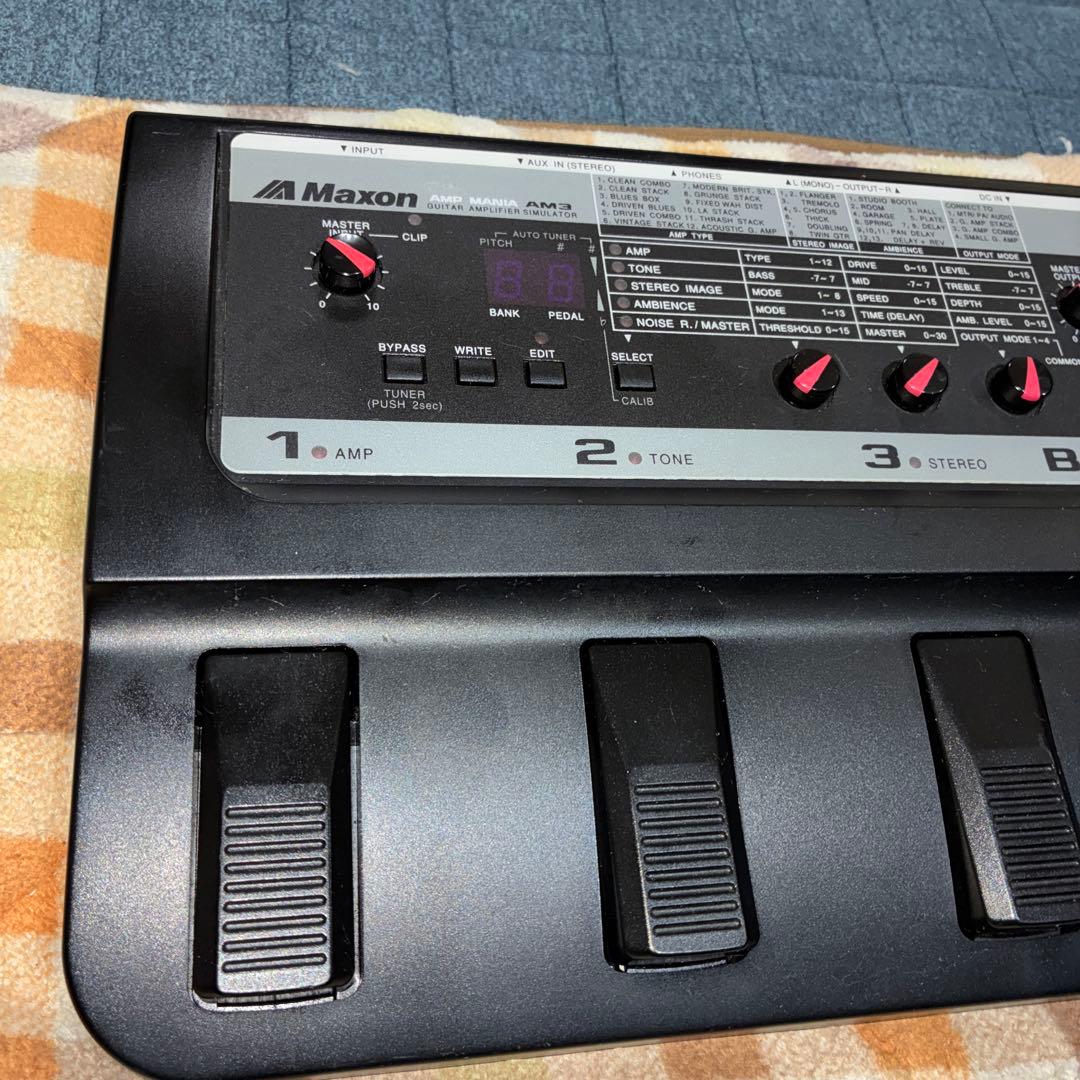 激レア　エフェクター　即発送 Maxon AM3 AMP MANIA