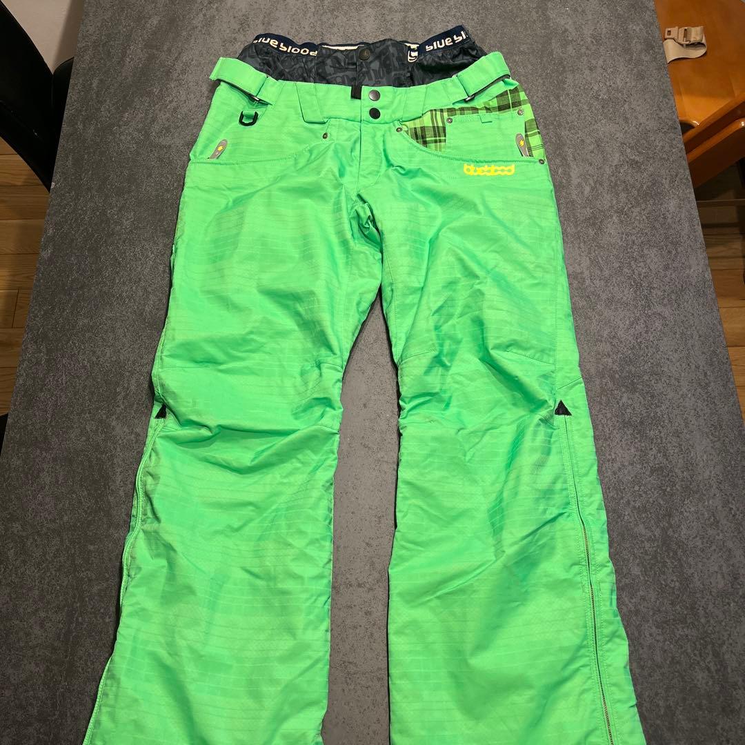 スノボウェア 上下セット BlueBlood 上着Mサイズ パンツSサイズ