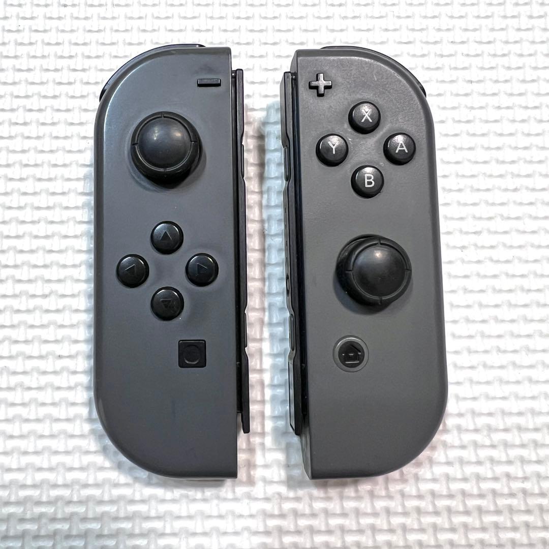Nintendo Switch 本体 グレー 2020年製 カバー 保護フィルム