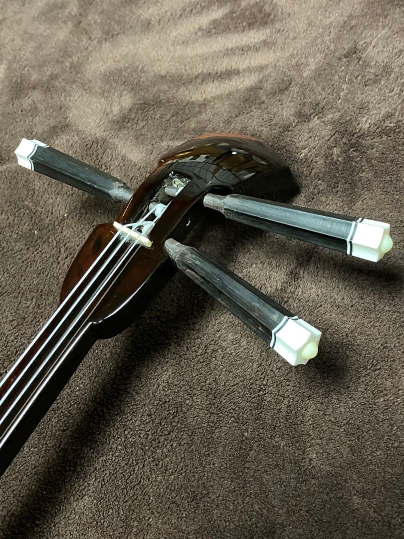 沖縄三線上質クルチ真壁型本皮一枚張りスンチ塗り期間限定