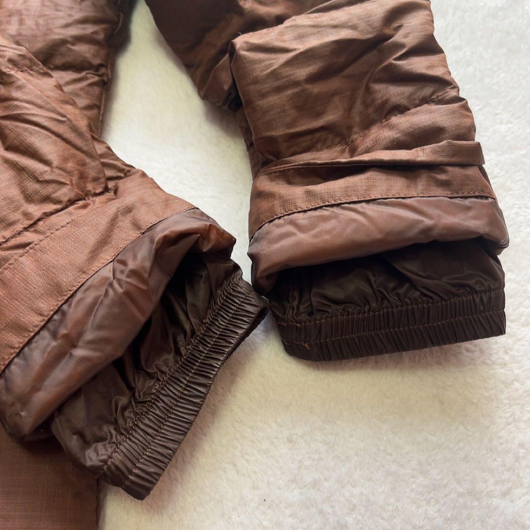 未使用級　近年　パーリーゲイツ 　ダウン　ジャケット　ベスト　フード　ブラウン