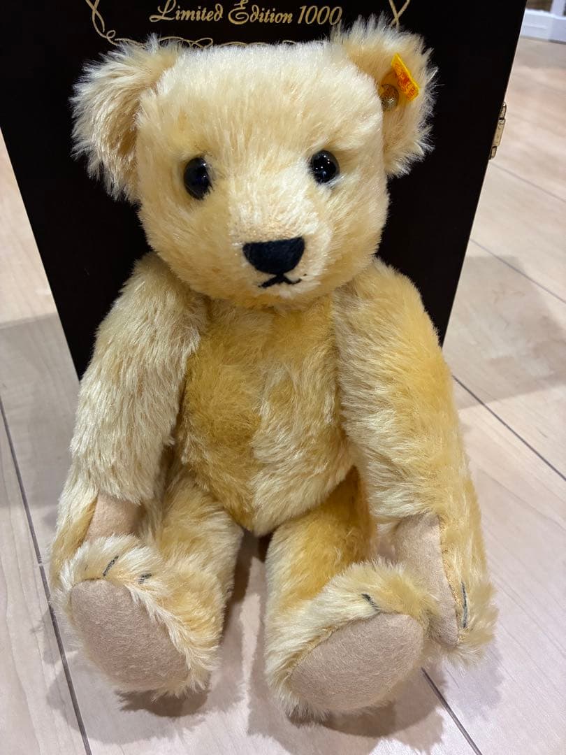 シュタイフ社 カネボウ コラボmyB オリジナルテディベア 非売品　懸賞当選品