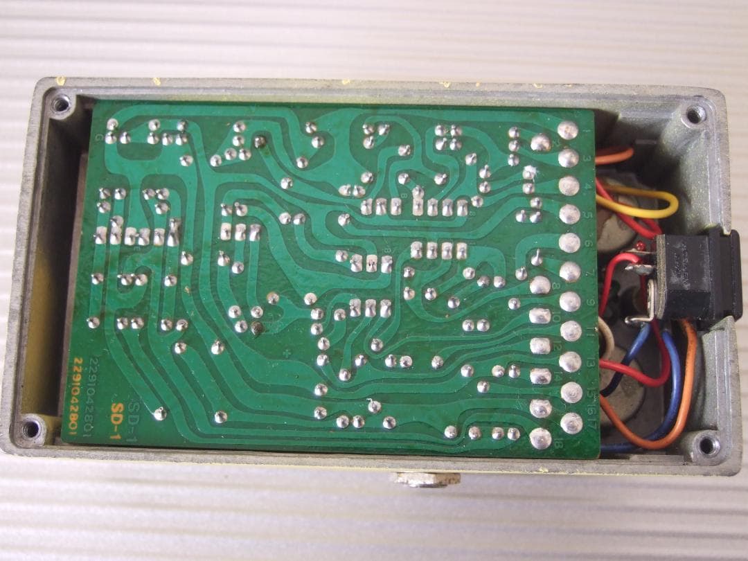 初年度 81年5月 A基板 NEC C4558C 日本製 Boss SD-1