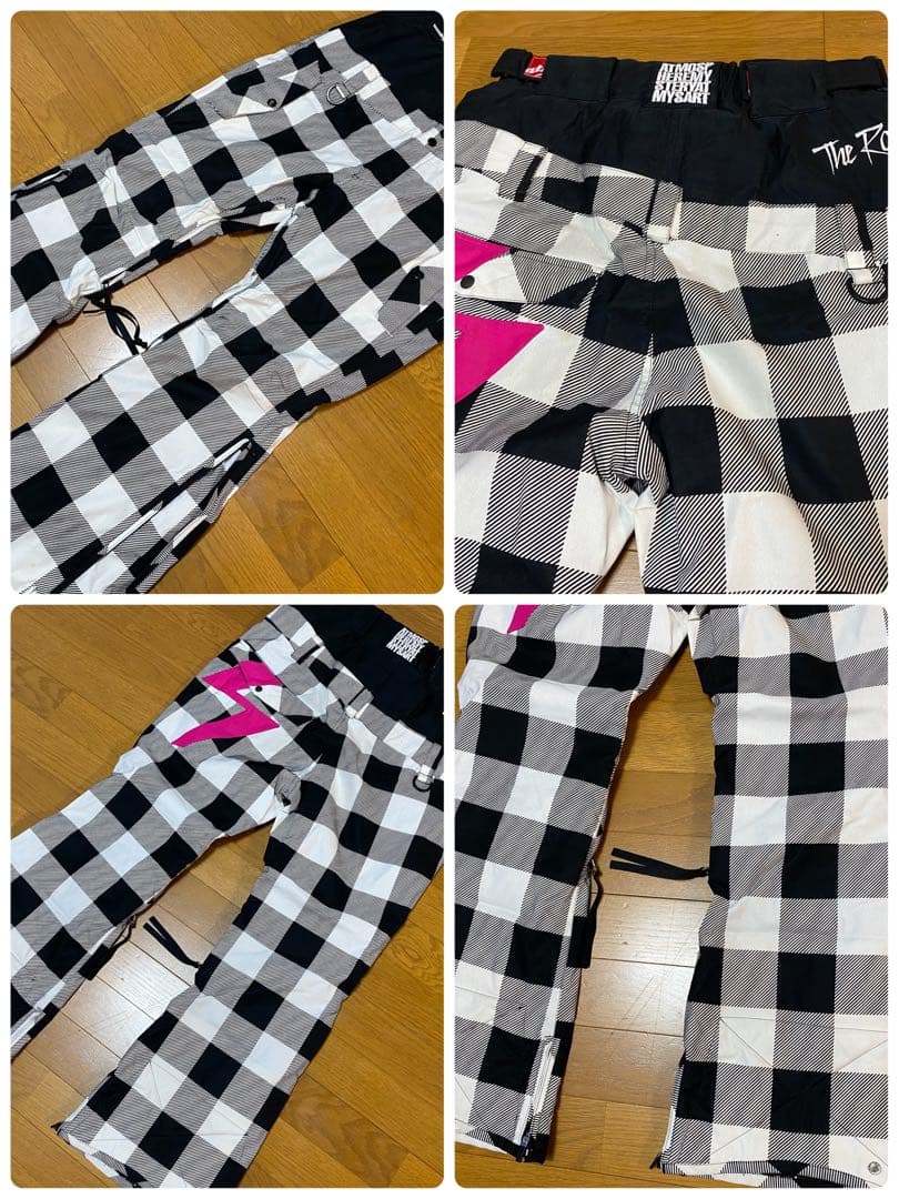 ※裾キズあり ATMYS アトマイズ LOOK スノーボードウェア