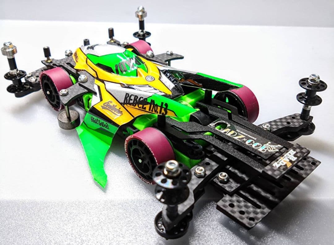 ミニ四駆 完成品 サンダーショット Mk2 MSフレキ