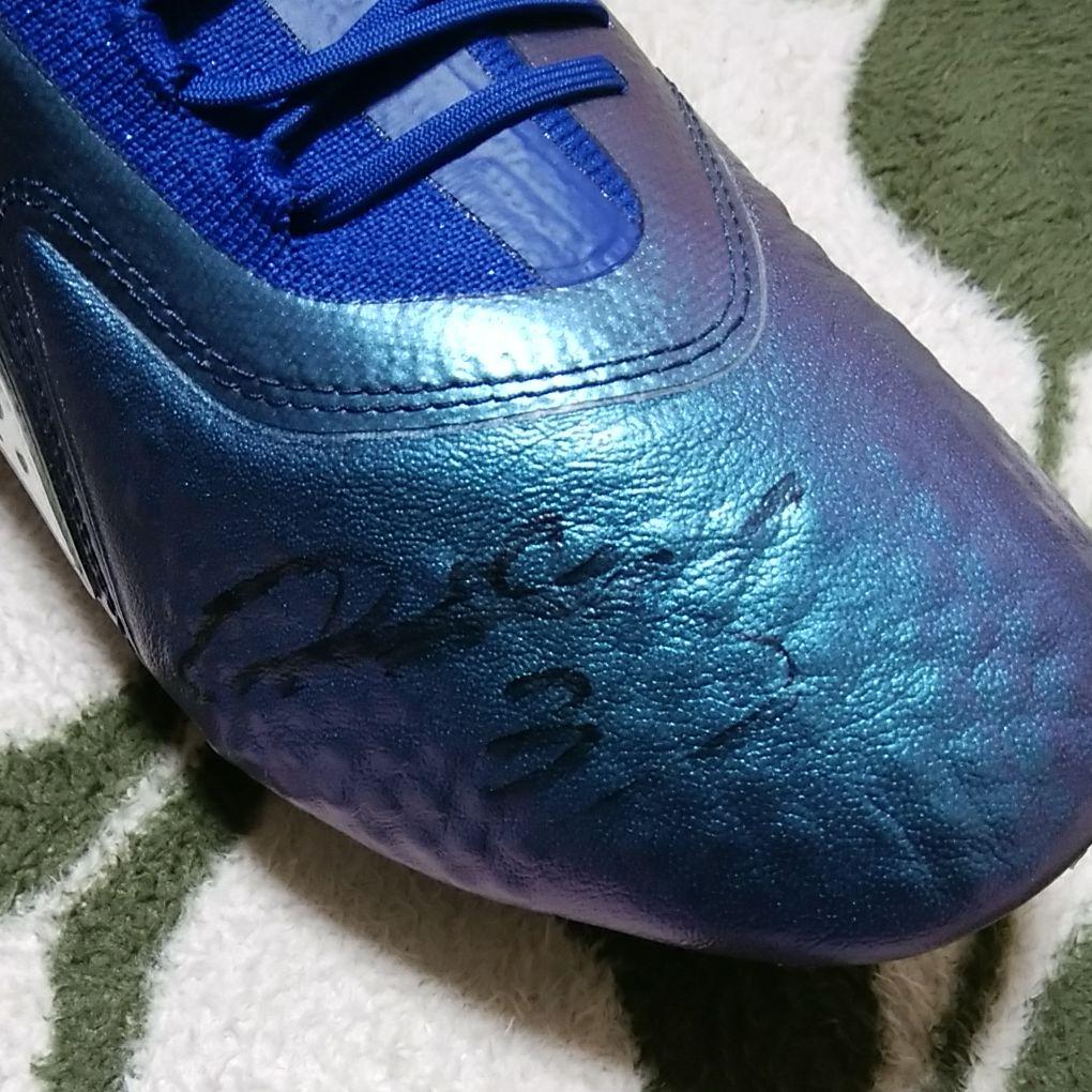 【特注品】選手支給スパイク　渡部博文　レノファ山口社長　PUMA