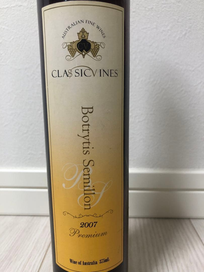 貴腐ワインCLASSIC VINES Botrytis Semillon '07