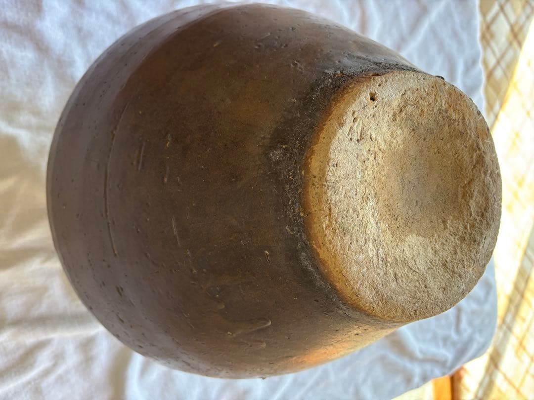 古備前　茶壺　 古民芸 　花瓶　置物飾り