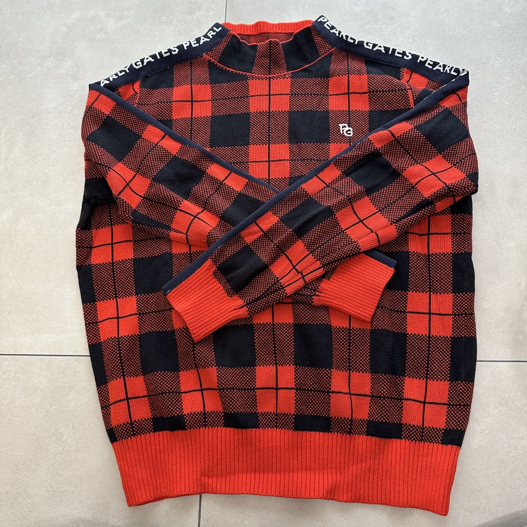 Pearly Gates レディース ゴルフウェア チェック柄 セットアップ