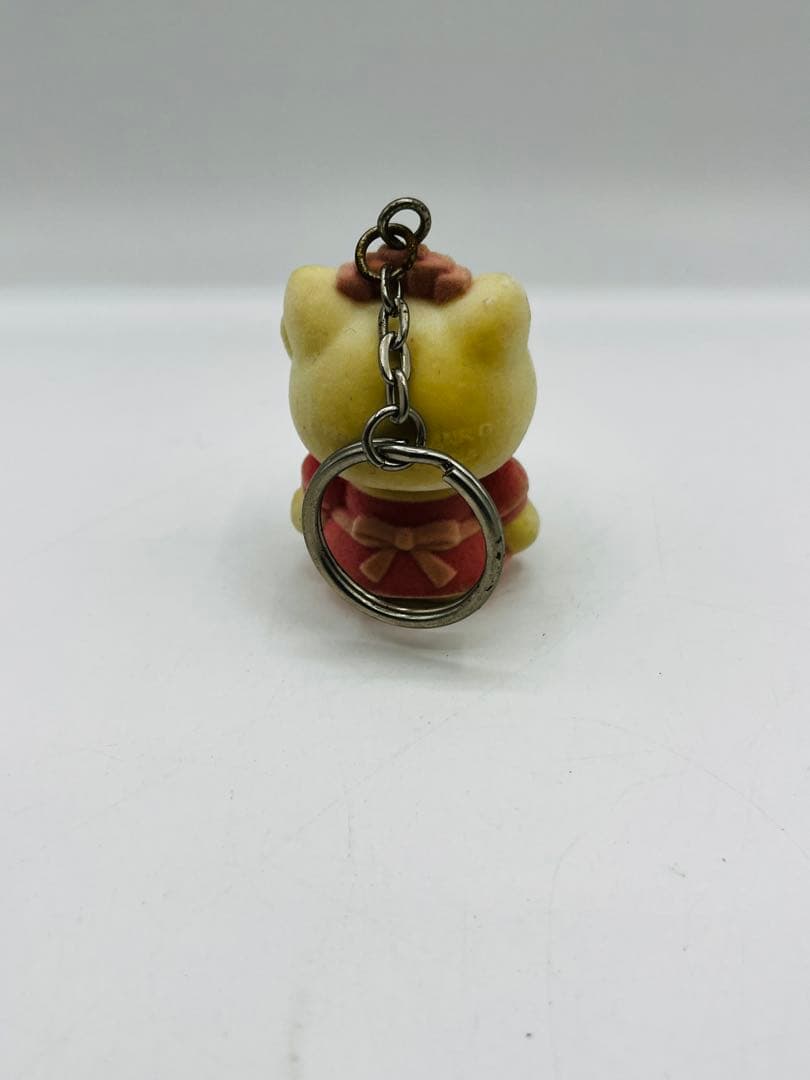 ハローキティ　メイド　喫茶店　エプロン　キーホルダー　90s 1999