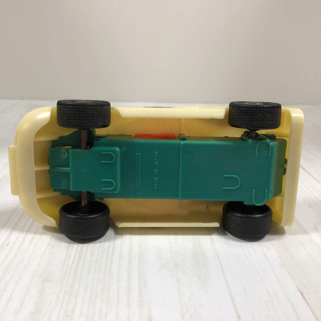 Y☆ 昭和レトロ　当時物　昭和 レトロ ちびっこ ラリーカー ソフビ 人形日本製